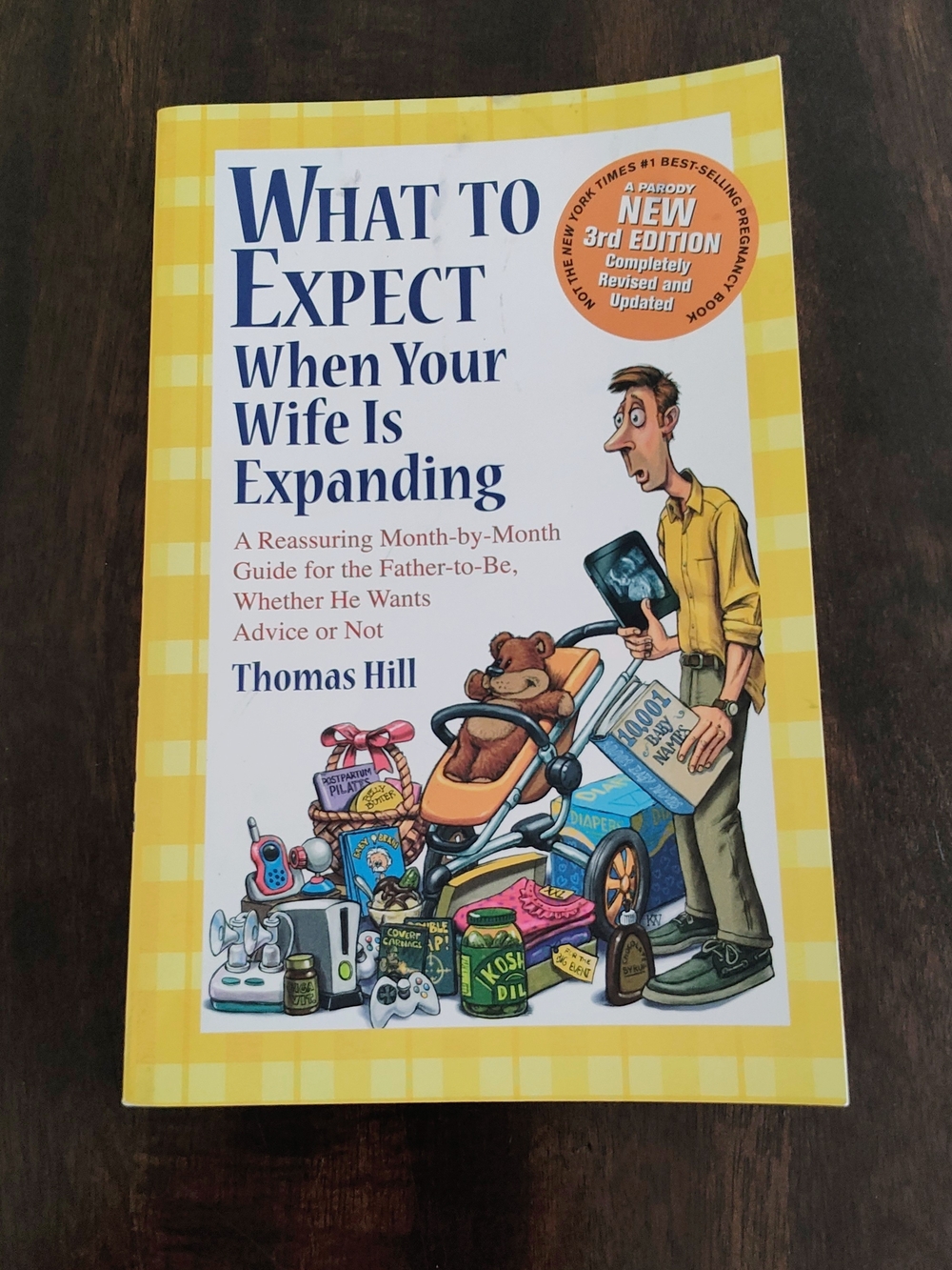 'What to Expect When Your Wife Is Expanding' - Yellow Cover